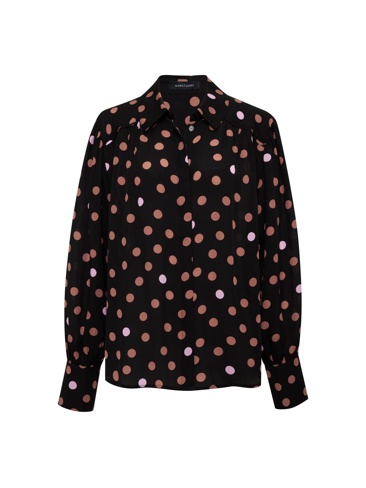Colette Silk Shirt Popspot | Sanctuary Clothing