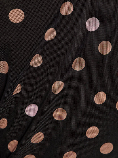 Fitted Mesh Button Down Top Popspot | Sanctuary Clothing