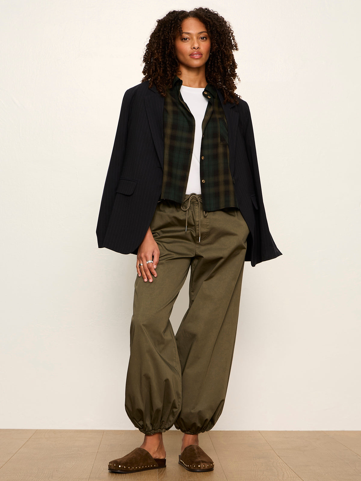 The Autumn Edit Flannel Top Forest Plaid | Sanctuary Clothing