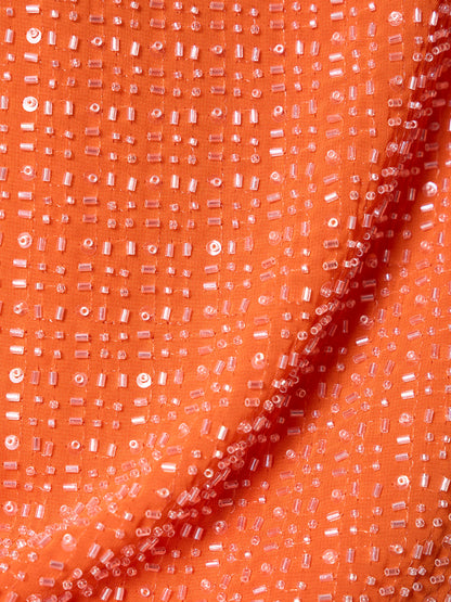 THE BECOMING BEAD SHELL HIBISCUS ORANGE | Sanctuary Clothing