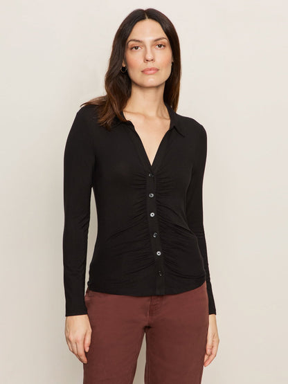 DREAMGIRL BUTTON UP BLACK | Sanctuary Clothing