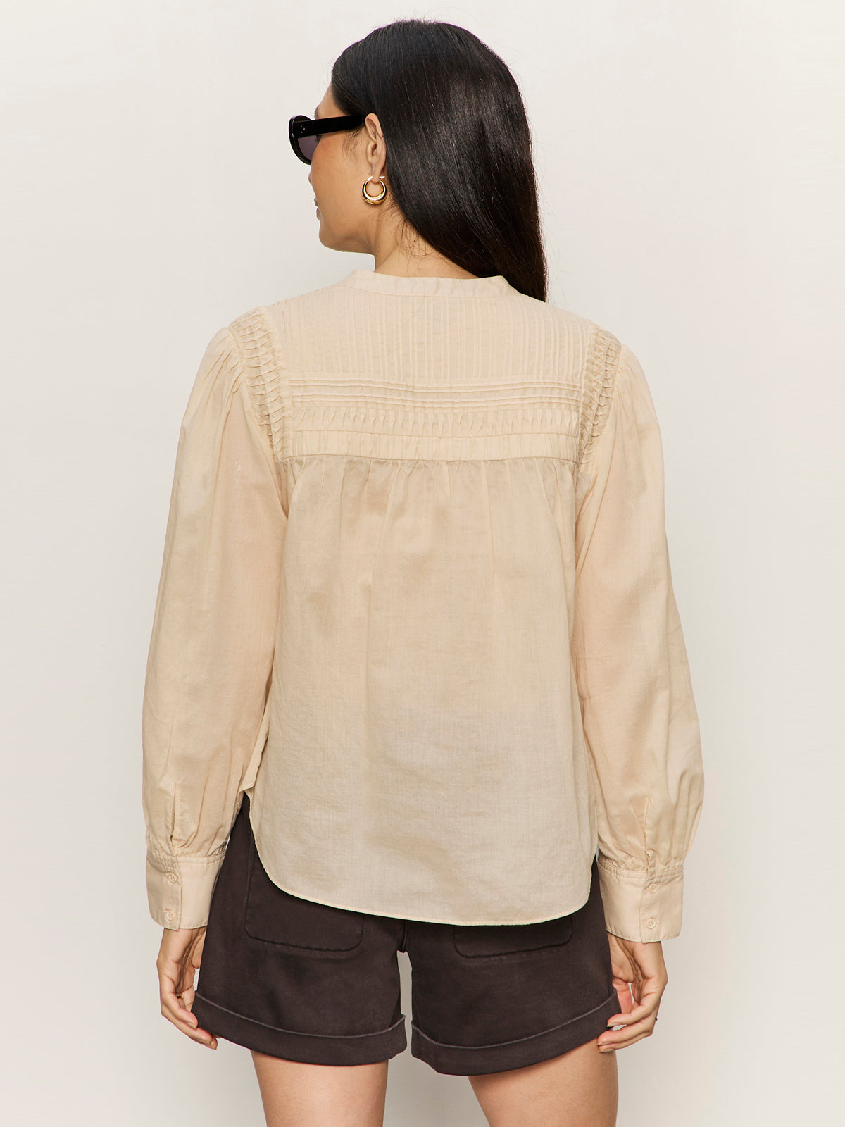 GIVING THE MOST PINTUCK SHIRT RICH COLLAGEN | Sanctuary Clothing