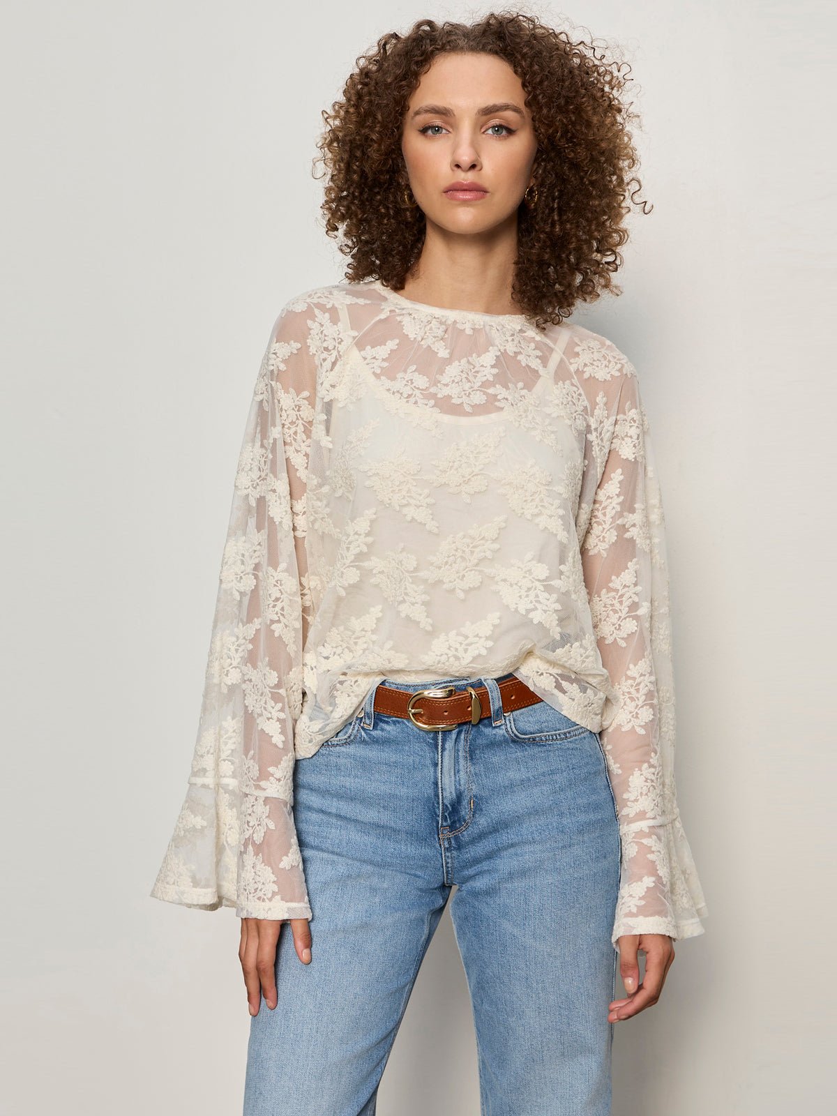 BOHO LACE TOP VINTAGE IVORY | Sanctuary Clothing