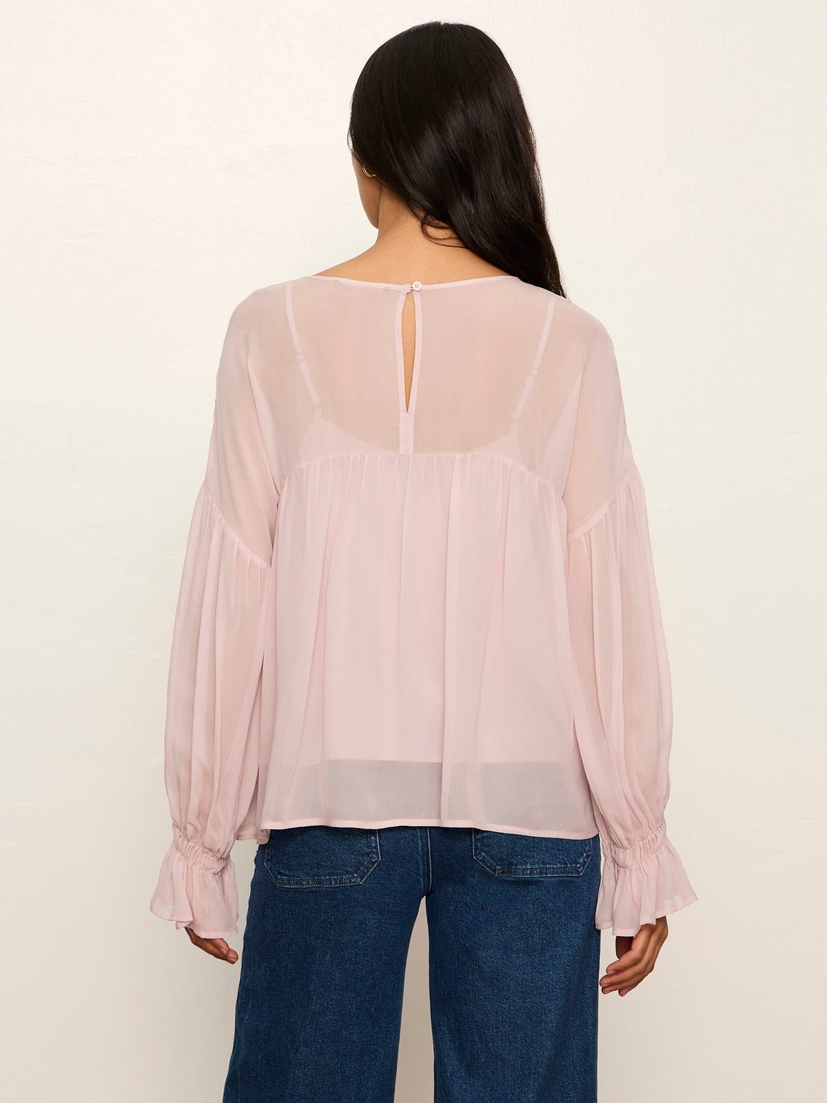 KEEPSAKE VOLUME BLOUSE DRIED PETAL | Sanctuary Clothing