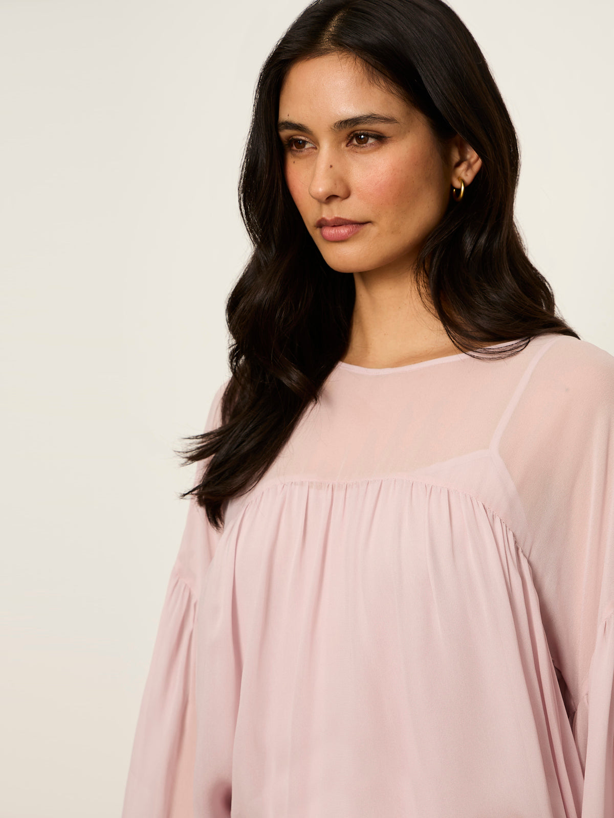 KEEPSAKE VOLUME BLOUSE DRIED PETAL | Sanctuary Clothing