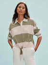 OXYGEN PINK/OLIVE TREE STRIPE