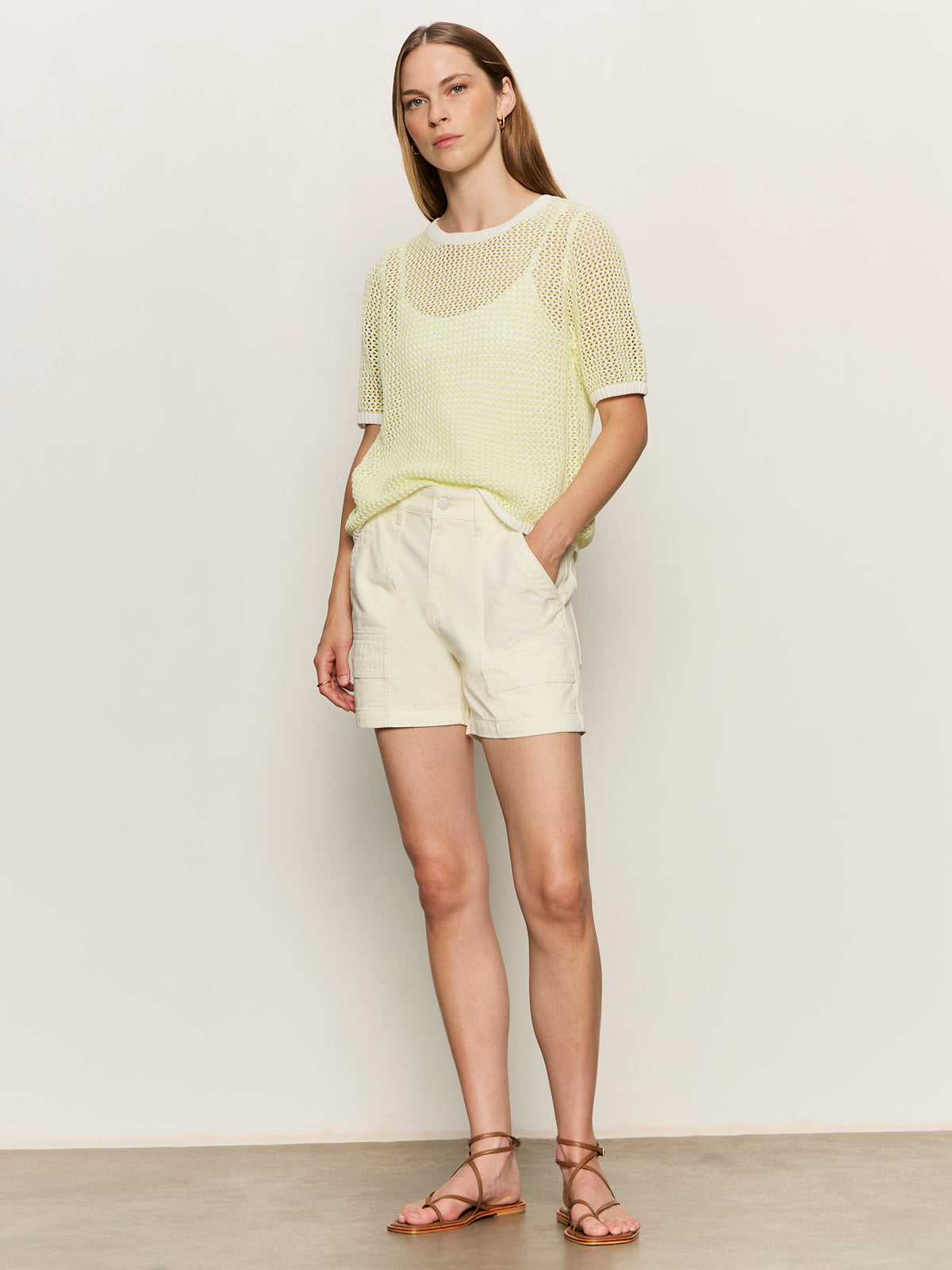 BOYFRIEND UTILITY SHORT COLLAGEN | Sanctuary Clothing