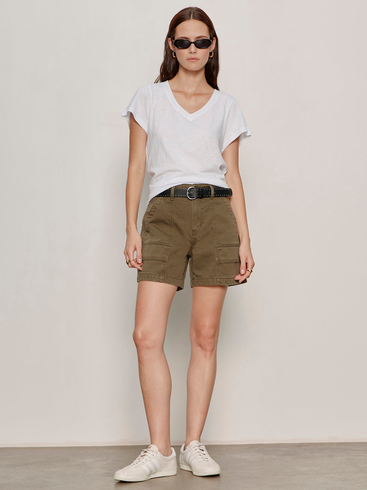 BOYFRIEND UTILITY SHORT BURNT OLIVE | Sanctuary Clothing