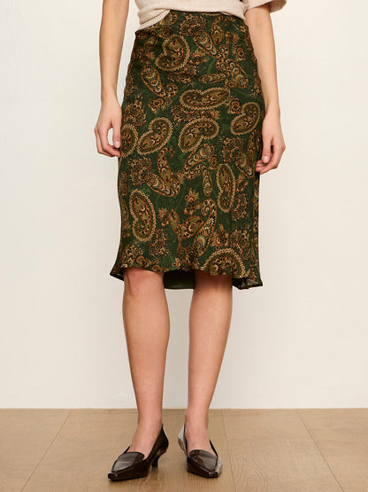 The Fall Essential Midi Skirt Decoratif | Sanctuary Clothing
