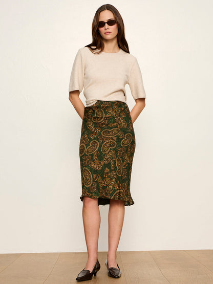 The Fall Essential Midi Skirt Decoratif | Sanctuary Clothing