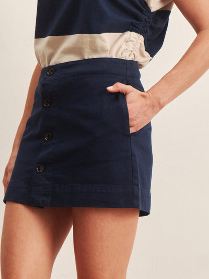 MILA MINI SKIRT NAVY BLAZER | Sanctuary Clothing