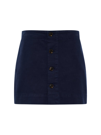 MILA MINI SKIRT NAVY BLAZER | Sanctuary Clothing