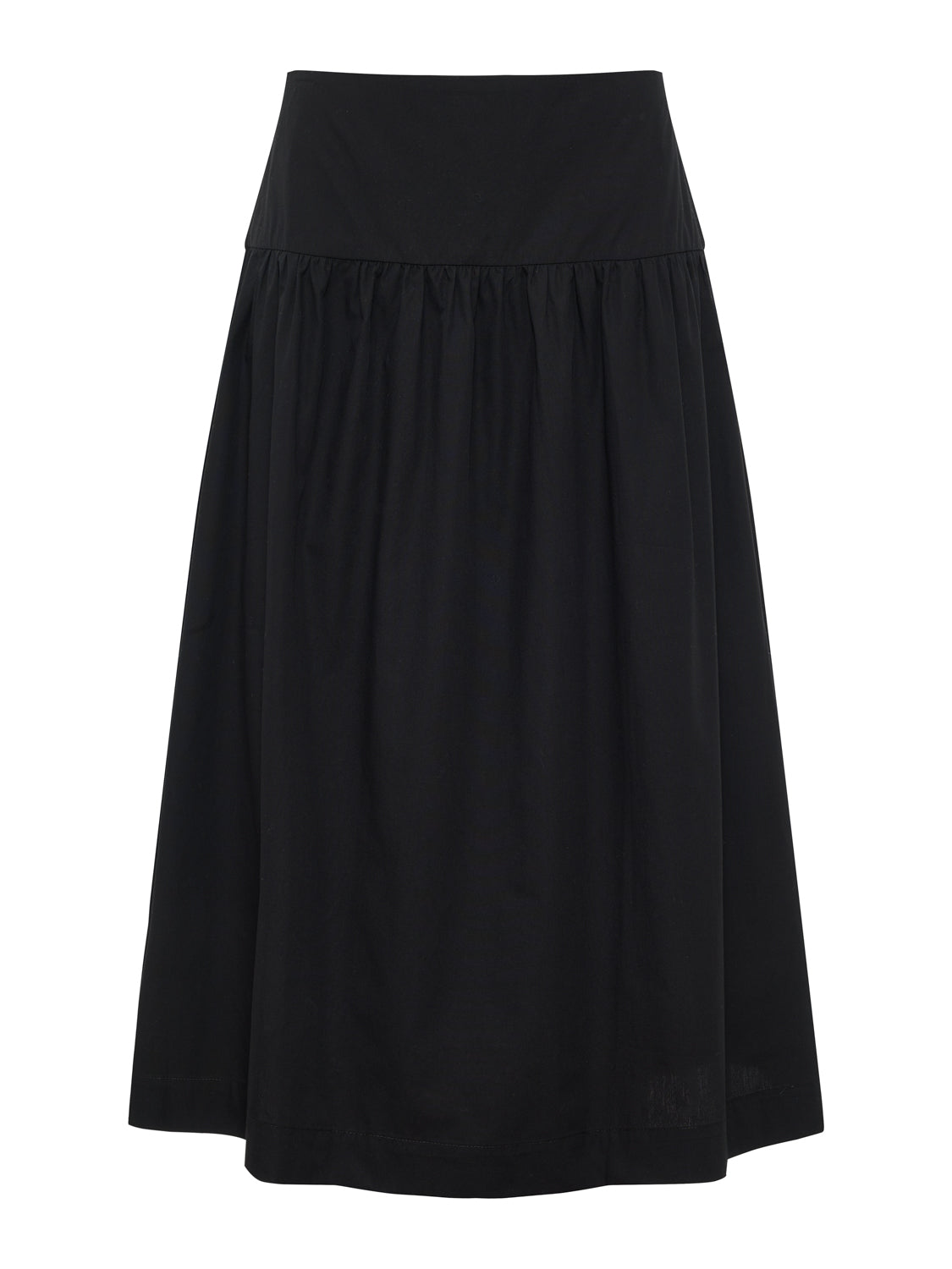 MATTER OF TIME POPLIN SKIRT BLACK | Sanctuary Clothing