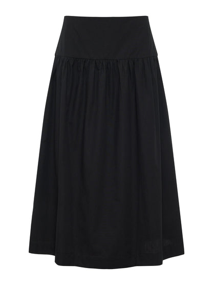 MATTER OF TIME POPLIN SKIRT BLACK | Sanctuary Clothing