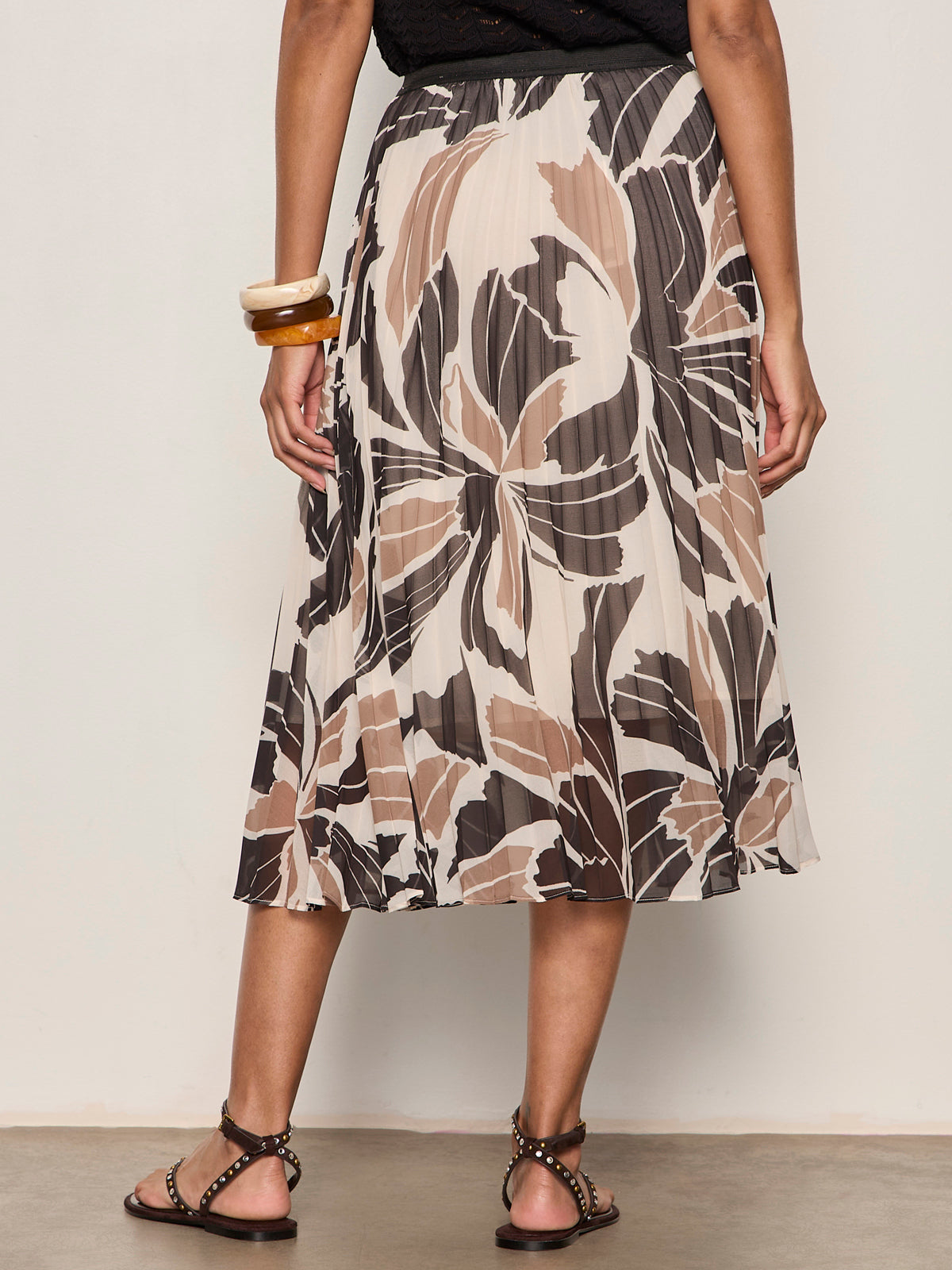 NOSTALGIA PLEATED MIDI SKIRT LOTUS | Sanctuary Clothing