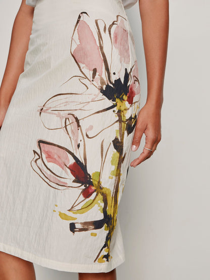 Spring Fleur Pencil Skirt Fleur | Sanctuary Clothing