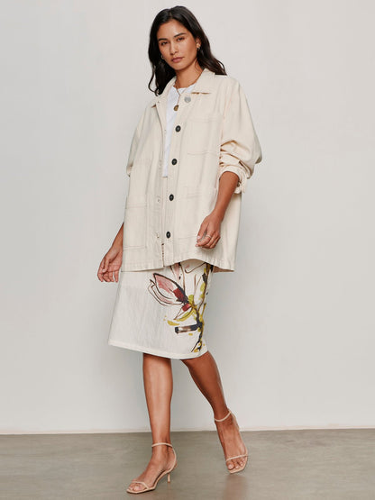 Spring Fleur Pencil Skirt Fleur | Sanctuary Clothing
