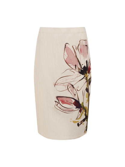 Spring Fleur Pencil Skirt Fleur | Sanctuary Clothing