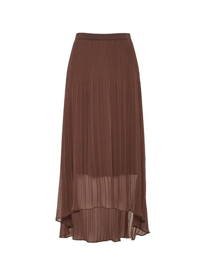 MEANT TO BE PLEATED MIDI SKIRT MUD BATH | Sanctuary Clothing