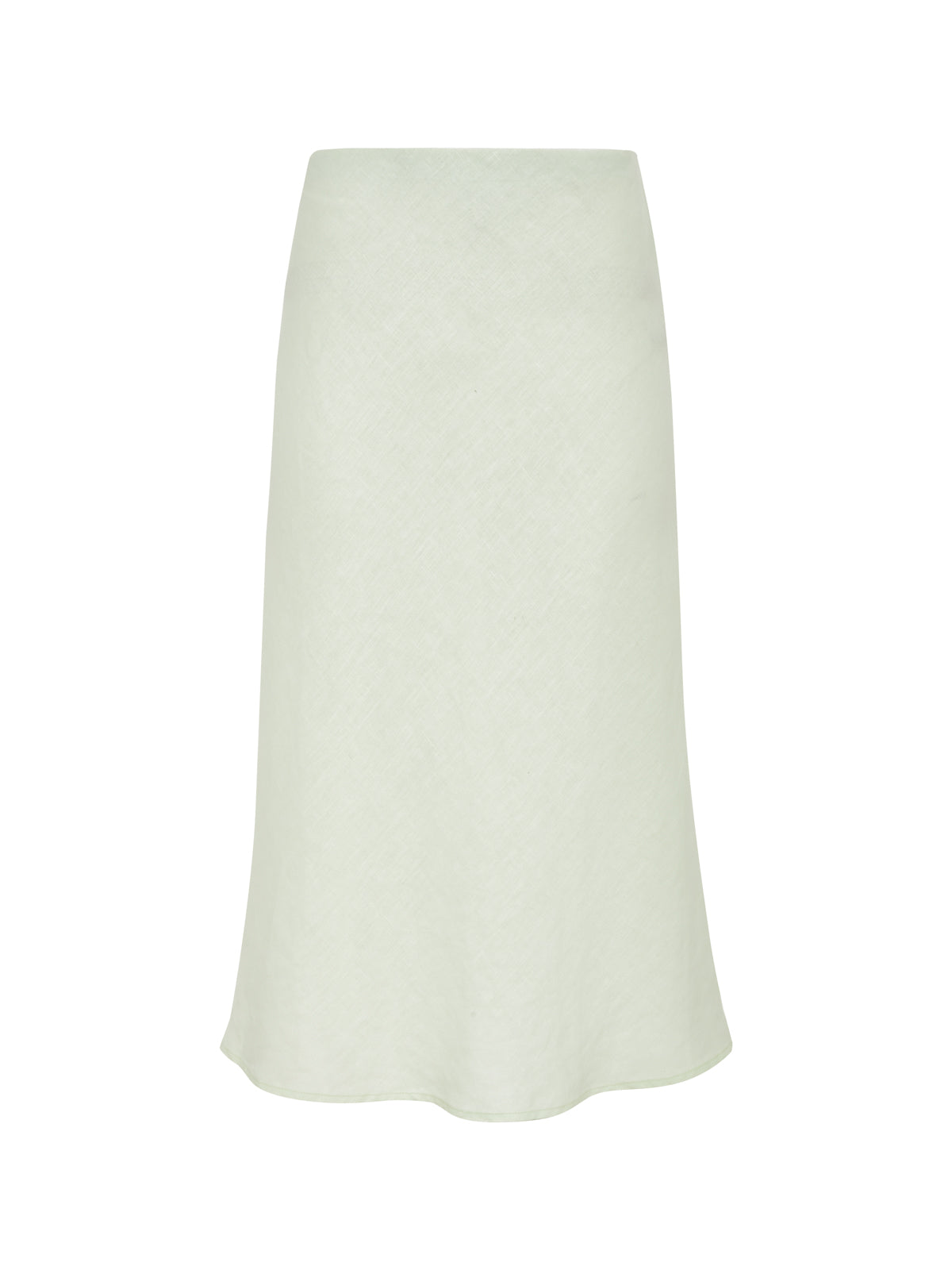 EVERYDAY LINEN SLIP SKIRT GREEN MIST | Sanctuary Clothing