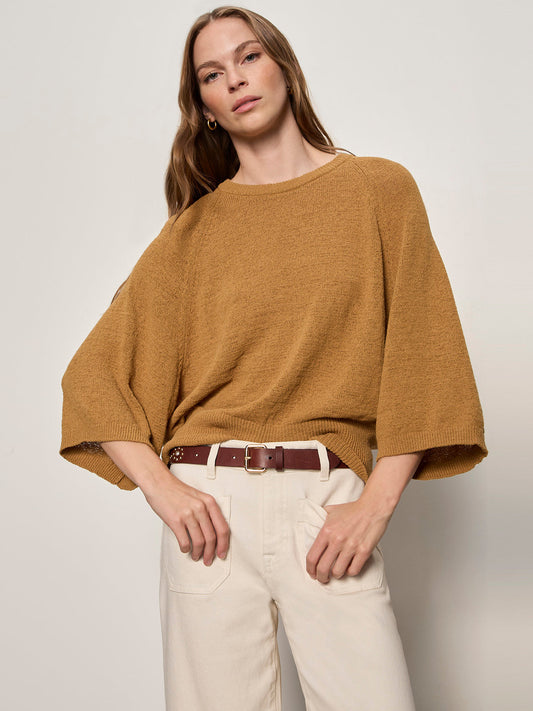 ABOUT US RELAXED PULLOVER CUMIN | Sanctuary Clothing