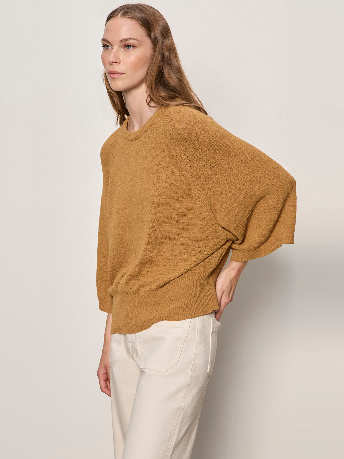 ABOUT US RELAXED PULLOVER CUMIN | Sanctuary Clothing