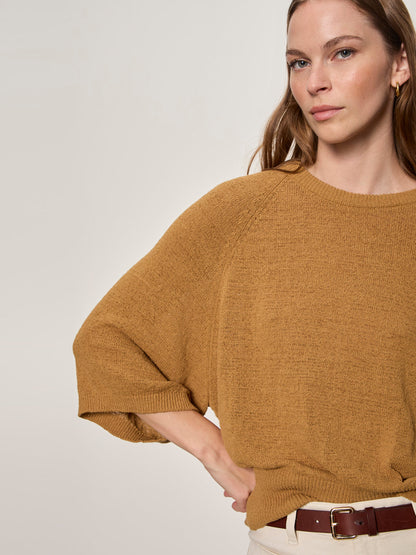 ABOUT US RELAXED PULLOVER CUMIN | Sanctuary Clothing