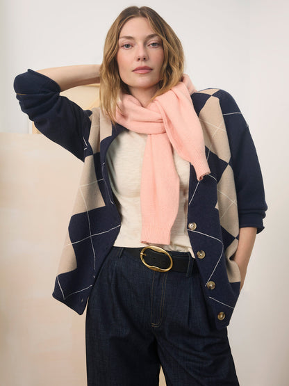 Arden Cardigan Loma Argyle | Sanctuary Clothing