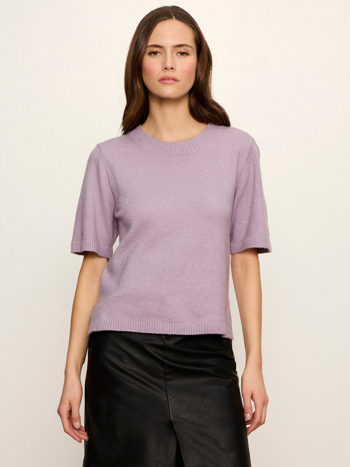 Perfect Sweater Tee Purple Haze | Sanctuary Clothing