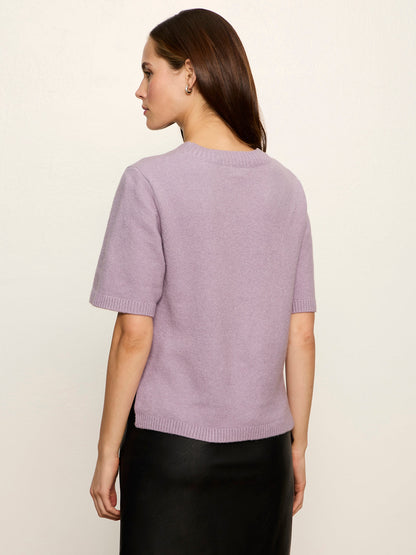 Perfect Sweater Tee Purple Haze | Sanctuary Clothing