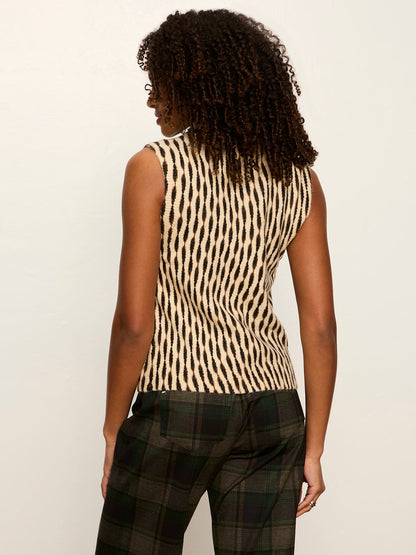 Soft Printed Shell Sweater Inkblot | Sanctuary Clothing