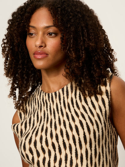 Soft Printed Shell Sweater Inkblot | Sanctuary Clothing