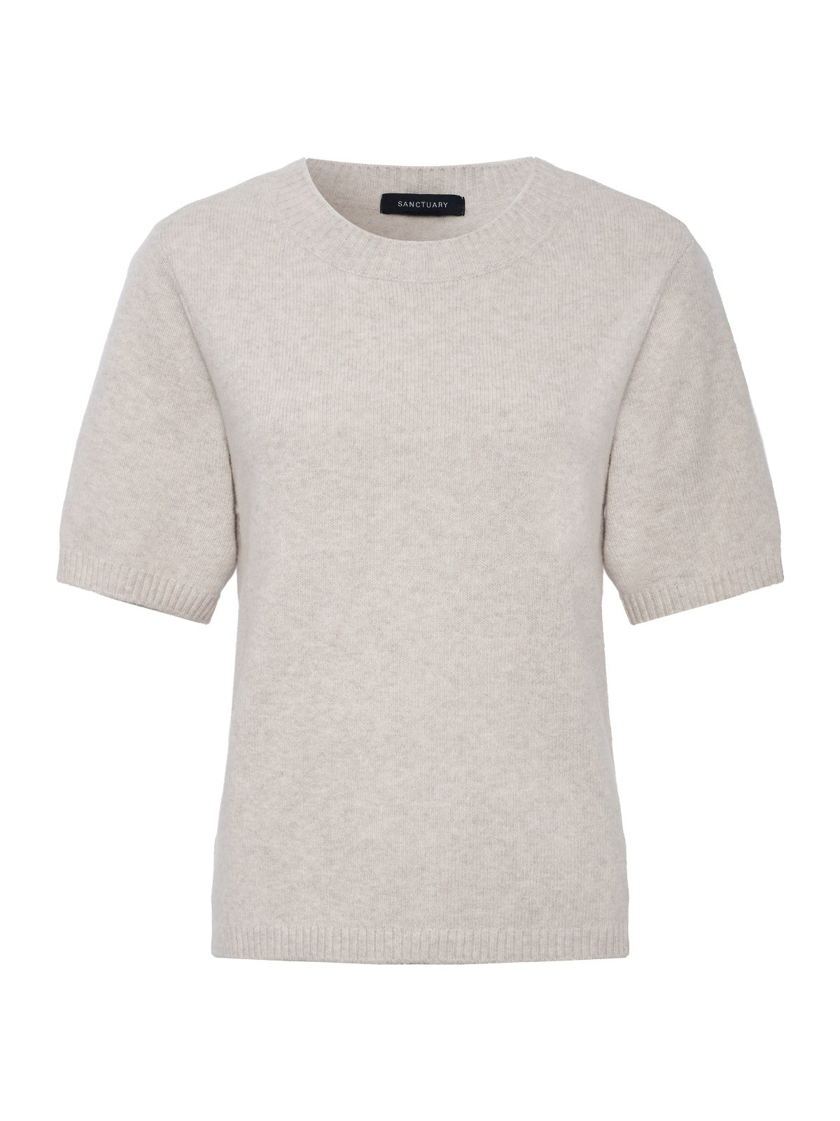 Perfect Sweater Tee Heather Dark Bone | Sanctuary Clothing