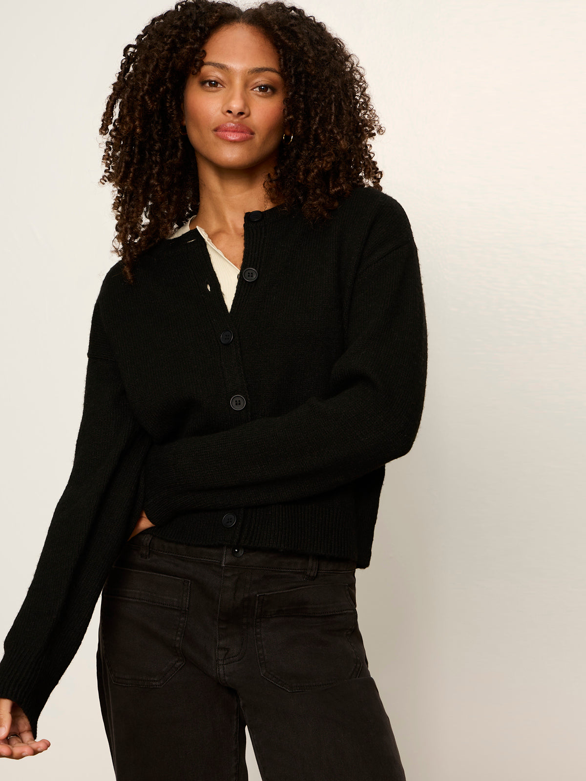 Must-Have Cardigan Black | Sanctuary Clothing