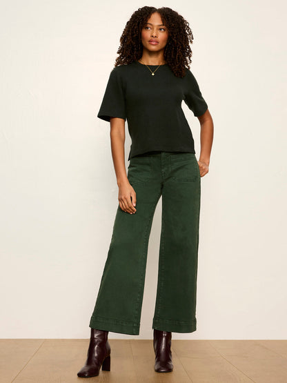 Perfect Sweater Tee Forest | Sanctuary Clothing