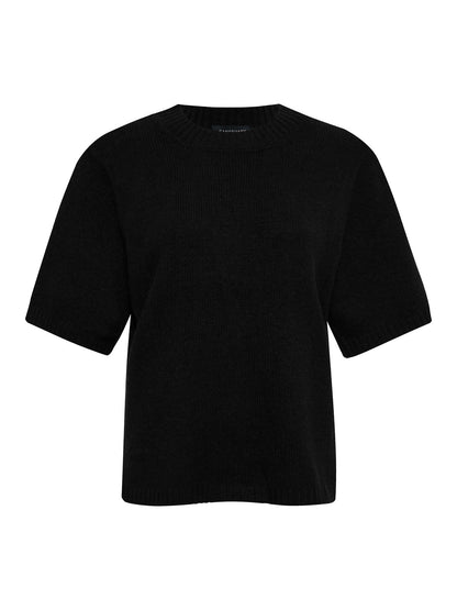 Perfect Sweater Tee Black | Sanctuary Clothing