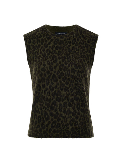 Soft Printed Shell Sweater Kalamata Leo | Sanctuary Clothing