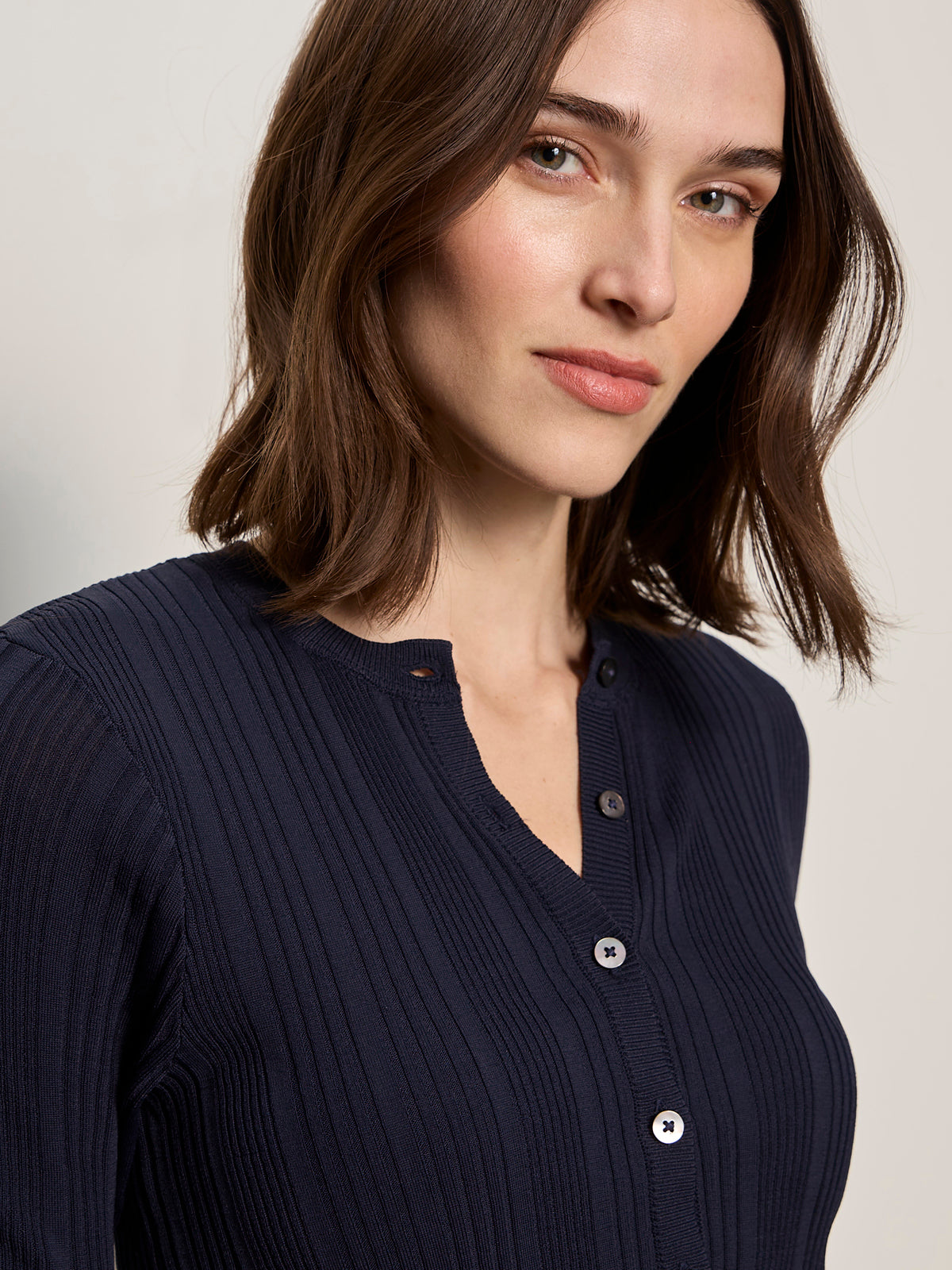 AIR OF EASE HALF SLEEVE TEE NAVY BLAZER | Sanctuary Clothing
