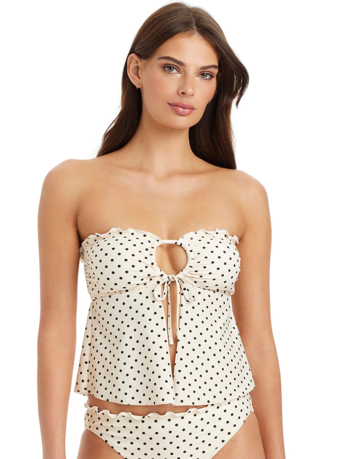 MERROW BANDEAU W/ REMOVABLE CU WHITE SAND | Sanctuary Clothing