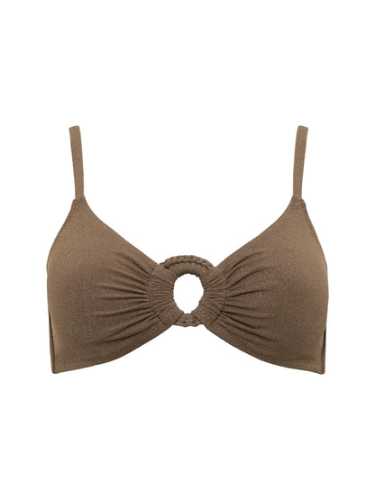 CAP SLEEVE BRA W/ REMOV. CUPS TOASTED COCONUT | Sanctuary Clothing