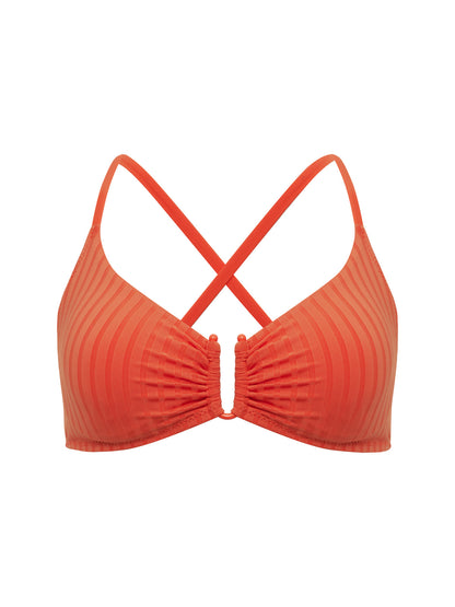 TIE BACK UNDERWIRE BRA W/ REMO HIBISCUS | Sanctuary Clothing