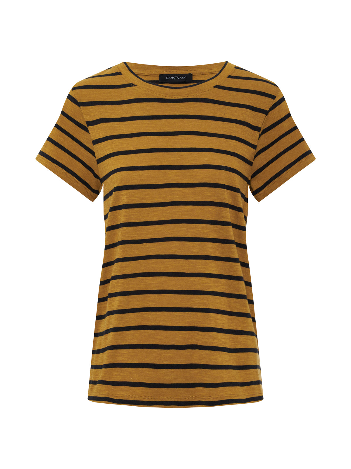 THE PERFECT TEE CUMIN/BLACK STRIPE | Sanctuary Clothing