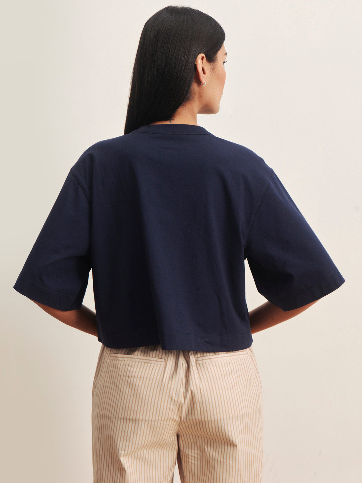 FREYA PLACKET TEE NAVY BLAZER | Sanctuary Clothing