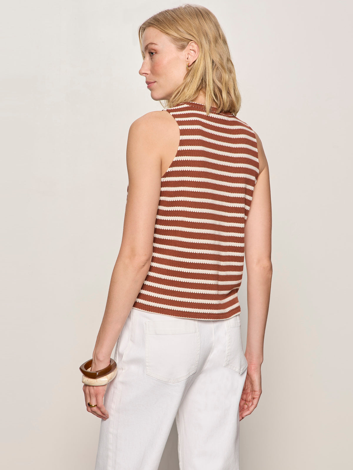 CAMPARI TANK CLAY STRIPE | Sanctuary Clothing