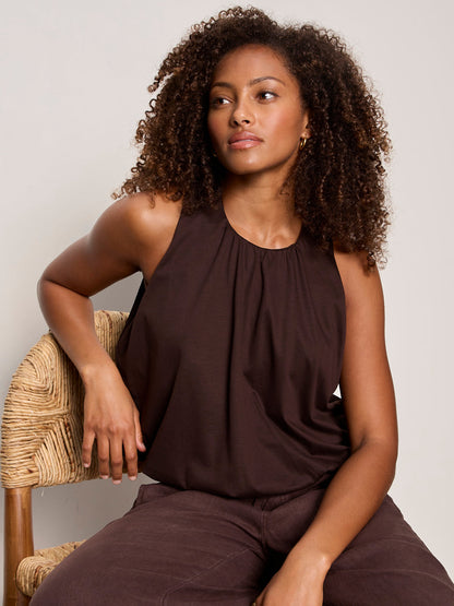 RETREAT BUBBLE TANK RICH SOIL | Sanctuary Clothing