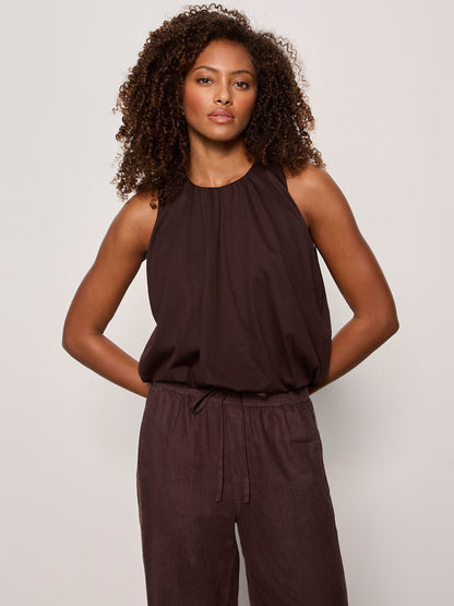 RETREAT BUBBLE TANK RICH SOIL | Sanctuary Clothing