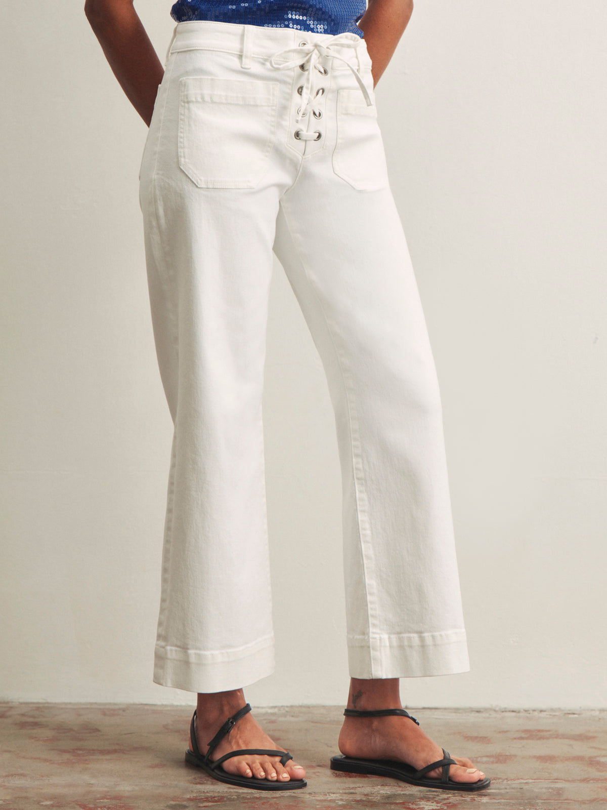 LACE UP MARINER CHALK | Sanctuary Clothing