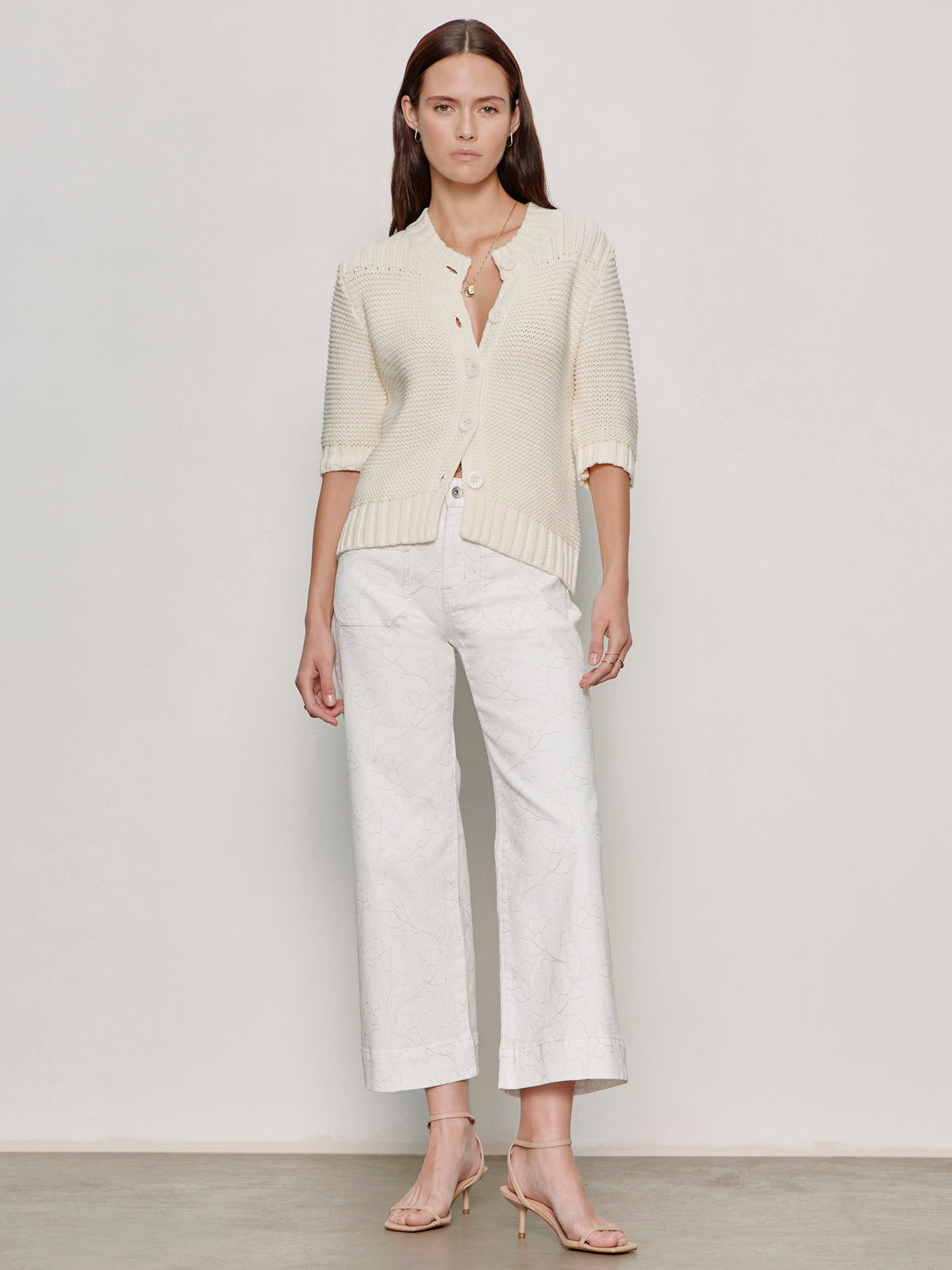 The Marine Crop Jean Chalk | Sanctuary Clothing