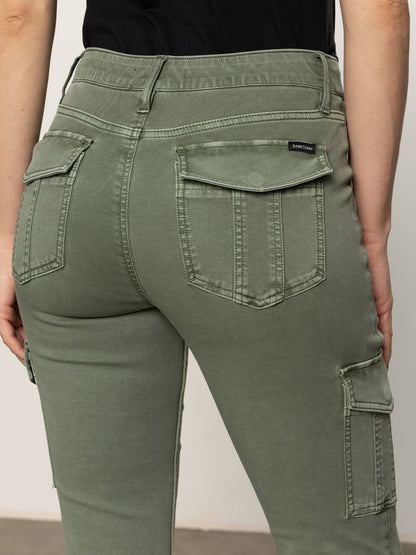 Sculpted Hayden Bootcut Pant Dark Spruce | Sanctuary Clothing