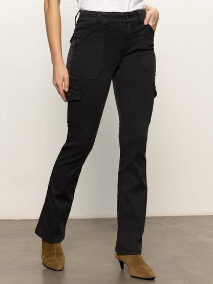 Sculpted Hayden Bootcut Standard Rise Pant Black | Sanctuary Clothing